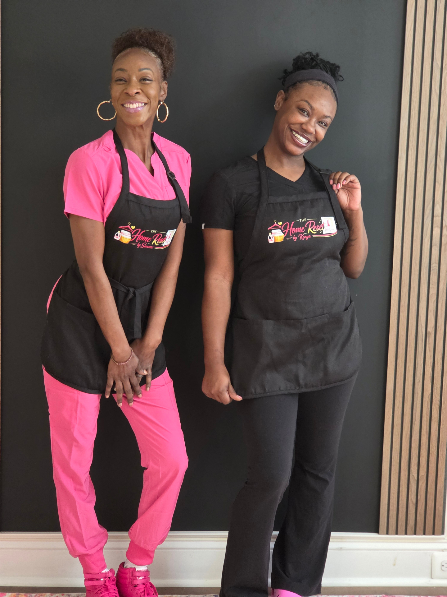 Simone and Kenya of The Home Reset