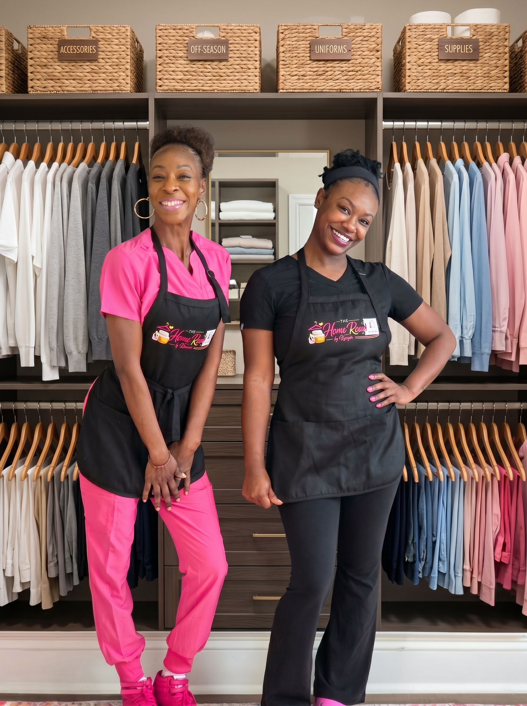 Simone and Kenya of The Home Reset